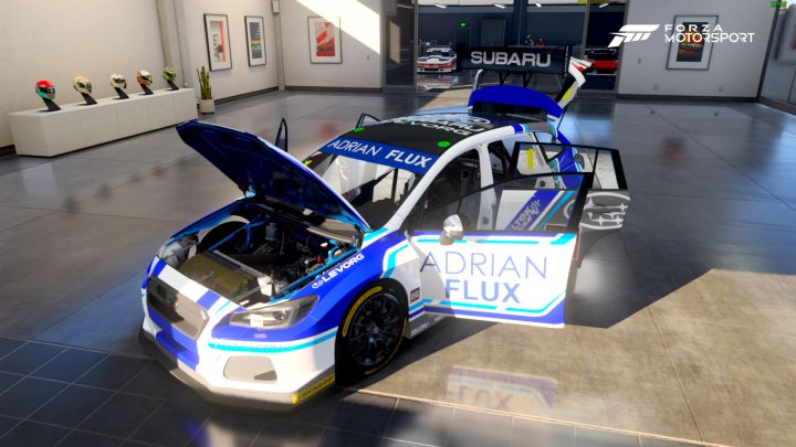 ...though Forza blocks with its open doors, hoods, and trunk lids. Source: Forza Motorsport, Turn 10 Studios, 2023. - Forza Motorsport vs Gran Turismo Comparison. The Old, Symbiotic Feud - dokument - 2023-10-13